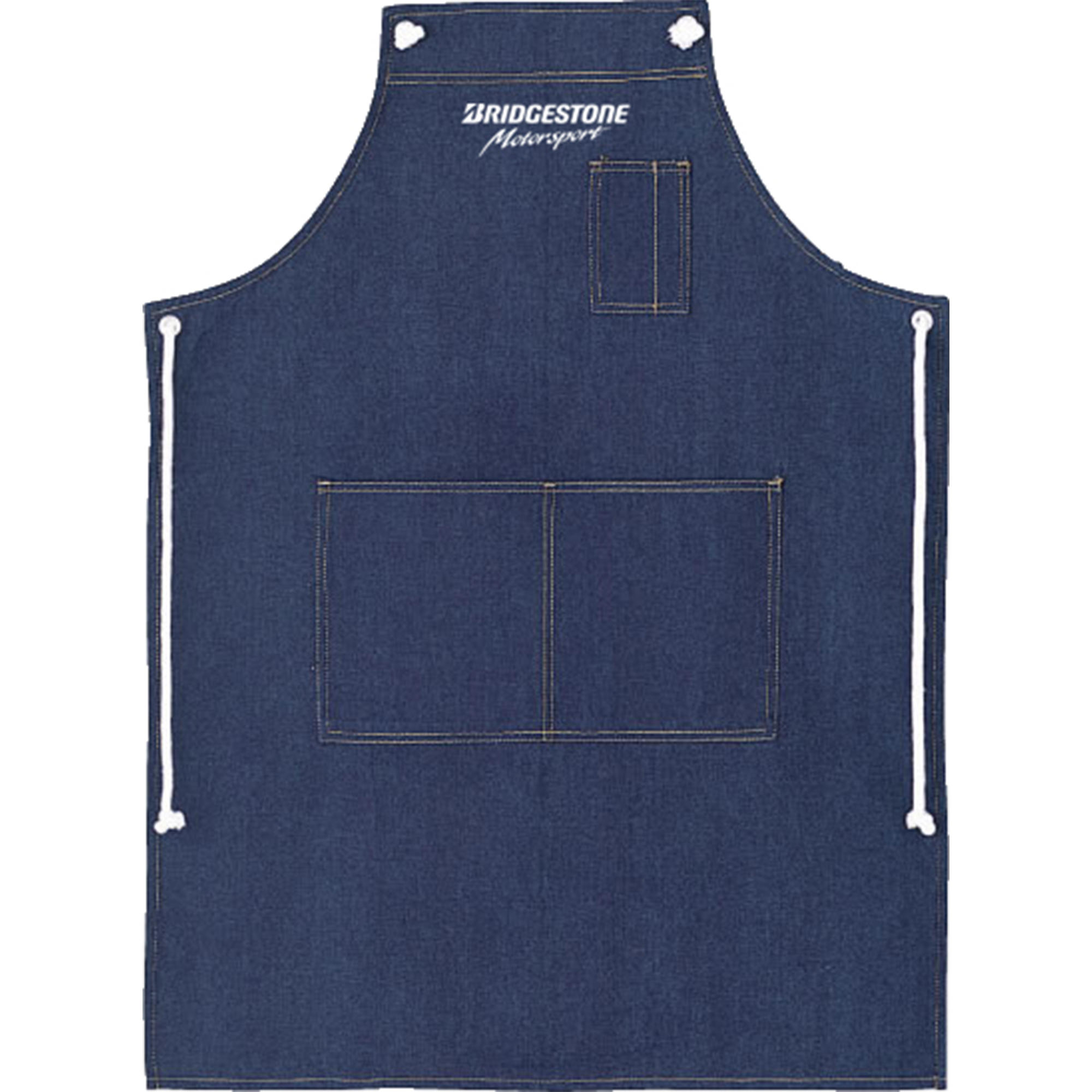 BRIDGESTONE MOTORSPORT DENIM APRON – BRIDGESTONE MOTORSPORT GEAR